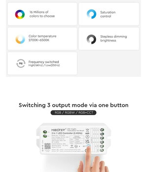 LED RGB Wi-Fi CONTROLLER FUT043A+, RGB/RGBW/RGBCCT, 12-24V 15A AMLED_RGB4+1.jpg
