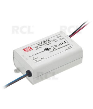 POWER SUPPLY LED  12V 3A 36W, APV-35-12 Mean Well AMLED1236.jpg