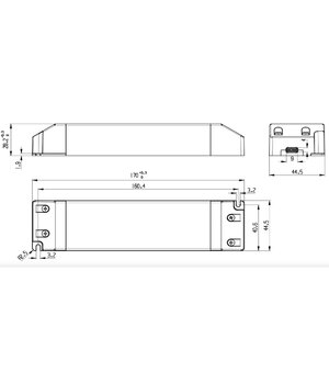FOSE MVL-60-24 constant-voltage LED power supply, 24 V DC, 60 W, 2.5 A, PFC AMLED2425F_b.jpg