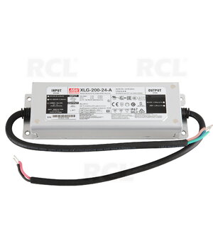 MAITINIMO ŠALTINIS LED 24V 8.3A 199.2W XLG-200-24-A Mean Well AMLED2499.jpg