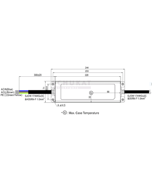 MAITINIMO ŠALTINIS LED 48V 5A 240W ELG-240-48AB-3Y Mean Well AMLED48240+1.png