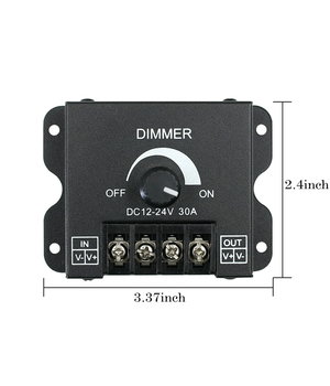 Manual Dimmer Controller Knob for LED Strip Light, DC12-24V 30A AMLEDDIM01+1.jpg