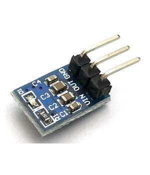 Power Supply Module LDO DC-DC AMS1117,  3.3V 800mA, Uin: 4.2...10V AMM10.jpg