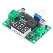 Adjustable Power Supply Step Down Module With Led Voltmeter LM2596 2M Uin: 4-40V, Uout: 1.25-37V iki 2A AMM372M.jpg