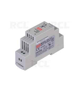 POWER SUPPLY 230VAC 5V 2.4A, DR-15-5 , Mean Well AMMB01505.jpg