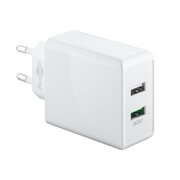 POWER SUPPLY - POWER SUPPLY 2xUSB QC3.0(28W); QC3.0: 5V/3A;9V/2A;12V/1.5A, white AMS0528QC3B.jpg