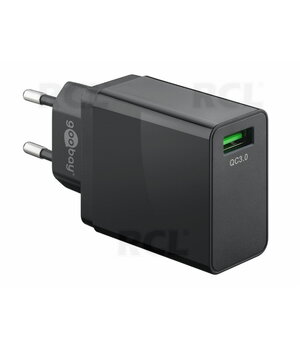 POWER SUPPLY - USB QC3.0 (18W, QC3.0: 5V/3A, 9V/2A, 12V/1.5A, black AMS0530QC3J.jpg