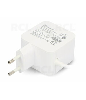 RASPBERRY Pi POWER SUPPLY USB-C, 5.1V 5.0A, 9V 3A, 12V 2.25A, 15V 1.8A, white AMS0550_RB+1.jpg