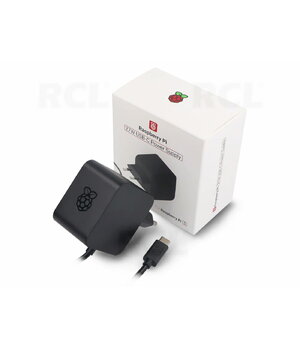 RASPBERRY Pi MAITINIMO ŠALTINIS USB-C, 5.1V 5.0A, 9V 3A, 12V 2.25A, 15V 1.8A, juodas AMS0550_RJ+2.jpg