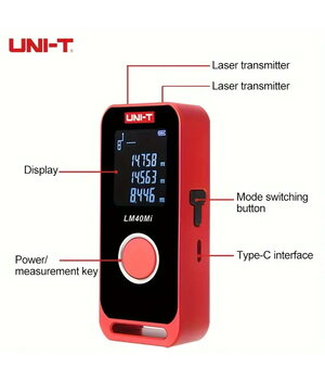 Lazerinis atstumo matuoklis LM40Mi UNI-T ATAMLM40+2.jpg