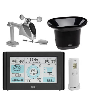 Wireless weather station with wind and rain gauge WEATHER PRO 35.1161 ATEA060.jpg