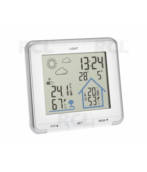 METEOROLOGINĖ STOTELĖ LIFE balta belaidė, TFA Dostmann GmbH (Vokietija), 35.1153.01 ATEA171.jpg