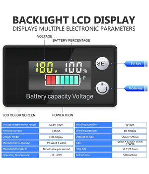 AKUMULIATORIAUS TALPOS ir ĮTAMPOS INDIKATORIUS - MATUOKLIS,  Acid Lead Lithium Li-ion LiFePO4, 8-100VDC ATMI03+2.jpg