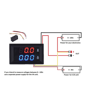 VOLTMETRO-AMPERMETRO MODULIS 0.28'' mat. ribos: DC 0-100V 0-10A  BE ŠUNTO ATMV02+2.png