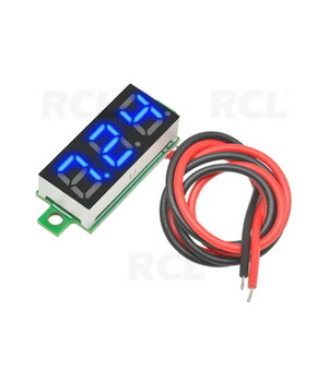 VOLTMETER - MODULE 0.36" LED blue, DC 2.5-30V, 2 wires ATMV24M.jpg