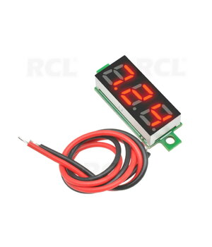 VOLTMETER - MODULE 0.36" LED red, DC 2.5-30V, 2 wires ATMV24R.jpg