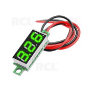 VOLTMETER - MODULE 0.36" LED green, DC 2.5-30V, 2 wires ATMV24Z+1.jpg