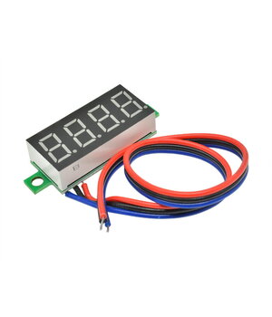 VOLTMETER - MODULE 0.36" LED red, DC 0-100V, 4 digits, 3 wires ATMV26X+1.jpg