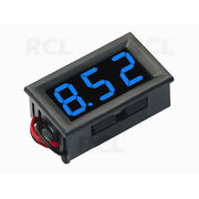 VOLTMETER - MODULE 0.36" LED blue, DC 0-100V, with housing, 3 wires ATMV27M.jpg