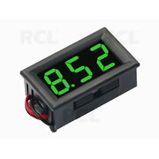 VOLTMETER - MODULE 0.36" LED green, DC 0-100V, with housing, 3 wires ATMV27Z.jpg