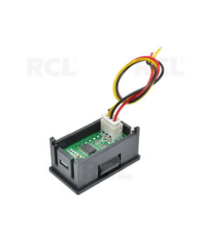 VOLTMETRAS - MODULIS 0.36" LED mėlynas, DC 0-100V, 4 skaičiai, su korpusu, 3 laidai ATMV28X+1.jpg