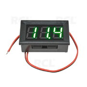 VOLTMETER - MODULE 0.56" LED green, AC 70-500V, with housing, 2 wires ATMV34Z.jpg