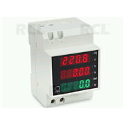 Multi-function Digital  DIN-rail Meter AC 80-300V 0-100A  ATS002.jpg