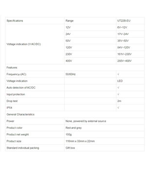 Voltage Tester UT22B UNI-T ATS22B+1.jpg