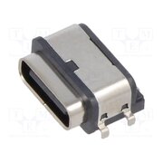 USB4715-GF-A-KIT Connector: USB C; socket; SMT; PIN: 6; horizontal; IP67; 3A; bag lVKRqDdRiSQiug8r4Z-wtLfD3hlWNrKbGRZVHVhDFdg