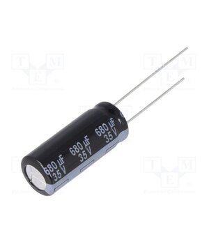 EEUFR1V681L Capacitor: electrolytic; low ESR; THT; 680uF; 35VDC; Ø10x25mm; ±20% hsG1CtWDQSY9lR-gFQ1AxkGSzgOOj26rpqHaPok3kcg