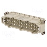 DE-024-M Connector: HDC; contact insert; male; DE; PIN: 24; 24+PE; size D24B m0EnfHlIiqlYeOQ0cZCk5lxp9fiIEqfzBOrmOz8TXyM