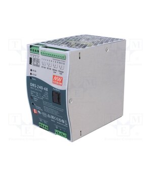 DRS-240-48 Power supply: buffer; for DIN rail; 240W; 48VDC; 3.85A; 90÷305VAC nBtXHaZqNB7UmiA_zj0mUkbNDgcZYQ-IDJ7xIxwjdoQ