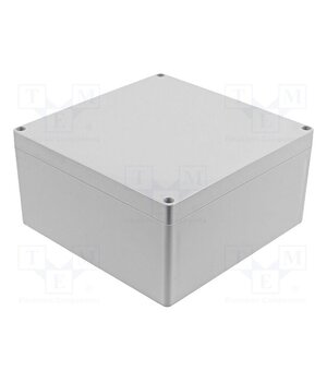 1554WA2GY Enclosure: multipurpose; X: 180mm; Y: 180mm; Z: 90mm; 1554; grey; IP68 03Z52rbuKza7dj0_tXF03hFFAmrGL0aZDuIf64tTwKM
