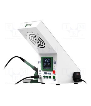BST-938 Station: soldering; Station power: 85W; Power: 70W; 100÷500°C; ESD B-KPJBGLlRD19fNtIJQO9bndNp-U3uYXxP5Drbmu1Ns