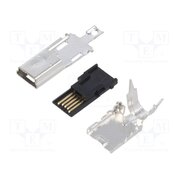 UX40A-MB-5P Connector: USB B mini; plug; UX; for cable; soldering; PIN: 5 _Mn-SB2IpSovnLEmUFAj6ZP_q4yd4O3Smjj3wazbqLA