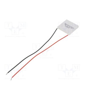 TEC-30-32-127 Module: Peltier; 15.4V; 3.9A; 30x30x3.2mm; 33.4W; 24AWG; Len: 150mm QMP3hoftyLXkpGY9PHrg_BWS8LuHCfCFnZDJEuPshpU
