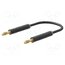 64.1071-20021 Test lead; 60VDC; 30VAC; 19A; banana plug 4mm,both sides; Len: 2m JGVleBm5cFzWq06xCgtu0x0KziAnqGqZ5FzJKAS1yYM