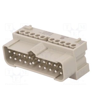 19410202601 Connector: HDC; contact insert; male; 16A; 500V; Han-Eco® Modular KLz7Y46n5sZ8TGJdD06n5ACWZALai6QkIIv-3ZZVSPw