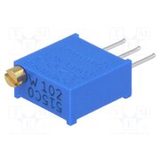 3296W-1-102LF Potentiometer: mounting; multiturn; 1kΩ; 500mW; THT; ±10%; linear R2v7SYx7Mqzm2nSh2kaCPfayUdXQqsl9VHWo4YcrE5E