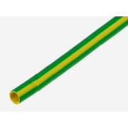 Termokembrikas (izoliacinis vamzdelis) ø6.4/3.2mm geltonas/žalias, plonos sienelės