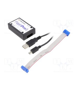 FLASHPRO5 Programmer: for SoC's; USB; 10pin,USB DkcXKWSPqYfiAFN0taNGDTTnphGJcI7xEh9GzmDku4E