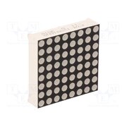 FYM-12881BUA-11 Display: LED; matrix; 8x8; amber; 40÷150mcd; anode; 32x32x8mm f69ChDb7iUibS1speHIIW-0DUVrbBG5RXVRRvZ5GjIA