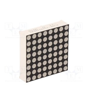 FYM-12881BUA-11 Display: LED; matrix; 8x8; amber; 40÷150mcd; anode; 32x32x8mm f69ChDb7iUibS1speHIIW-0DUVrbBG5RXVRRvZ5GjIA