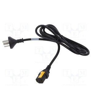 6051.2032 Cable; 3x1mm2; GB 2099 plug,IEC C13 female; PVC; 2m; with locking z1iq0pnnIrwha9DrjsEGuDvM44E1naNf3UTJVh-I7xk
