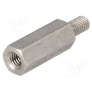 246X18 Screwed spacer sleeve; 18mm; Int.thread: M4; Ext.thread: M4 bnaGO169AoJM9_1Ycoer3F86qBCqp3Md1erTIeyCBgk