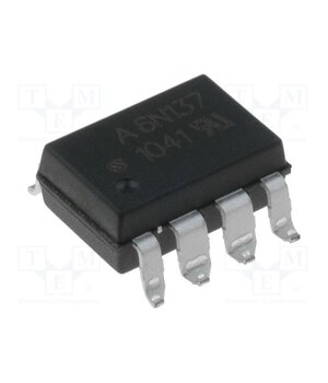 6N137-300E Optocoupler; SMD; Ch: 1; OUT: Schmitt trigger; CTR@If: 19-50%@16mA 9PKuDbXFr4VgbRT-GHvwuXs7iBVuvf2dOqRkGVoczVI
