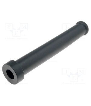 632-01070 Strain relief; Ømount.hole: 11.5mm; Øhole: 8mm; PVC; black; L: 85mm ljapvrhrPrFxVUevzSwGcps3JGueFRN2pSpdSY0V9AY
