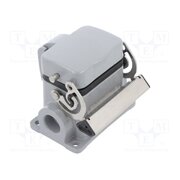 1652980000 Enclosure for connectors: HDC; size 3; for panel mounting; PG16 C6bcLfDir-bi0BgBgHExbAAO1THQLsmfPkFBwsdP4V4