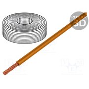 15409 Wire; LifY; 1x0.5mm2; stranded; Cu; PVC; orange; 300V,500V; -15÷80°C ECF5TIVVgNYWpuSIiHiJdxnqe4qwL2kWhhs7qEpL1y0