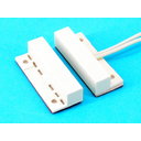 REED SENSOR with MAGNET outside OFF 2pin white NC type, 33x7x9mm
